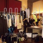 Patricia Paay (Date Unknown) at studio in Amsterdam.

[keywords]Posed, Full Length, Eyecontact, Smiling, Dressing-room[/keywords]